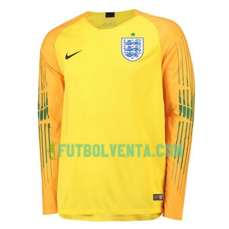 Camiseta de fútbol Inglaterra Portero 1ª equipación Mundial 2018 Manga Larga